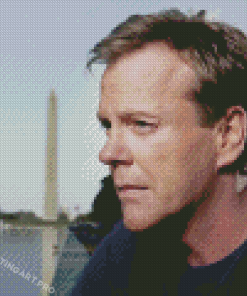 Actor Kiefer Sutherland Diamond Paintings