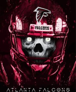 Aesthetic Atlanta Falcons Diamond Painting