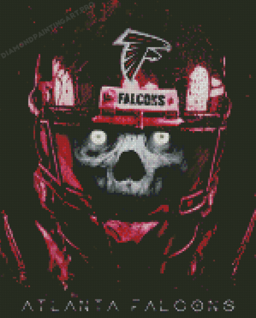 Aesthetic Atlanta Falcons Diamond Painting