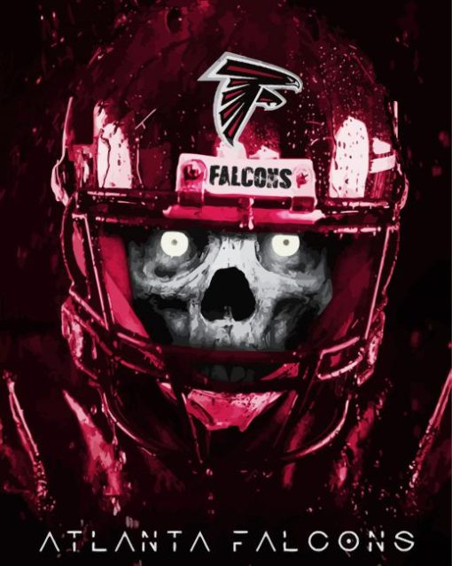 Aesthetic Atlanta Falcons Diamond Painting