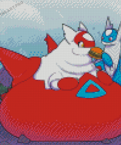 Aesthetic Latias Diamond Painting