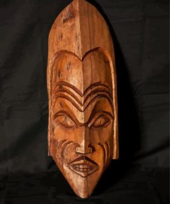 African Wooden Mask Diamond Painting