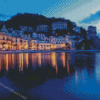 Amalfi Coast At Night Diamond Painting