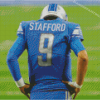 American Football Player Matthew Stafford Diamond Paintings