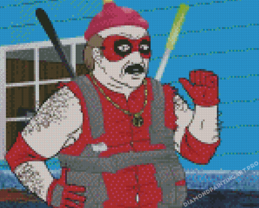 Aqua Teen Hunger Force Diamond Painting