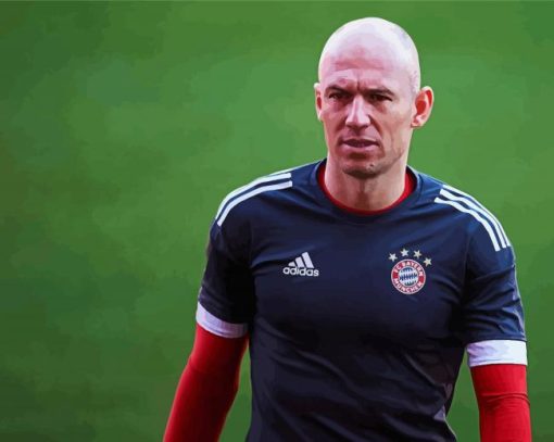 Arjen Robben Footballer Diamond Paintings