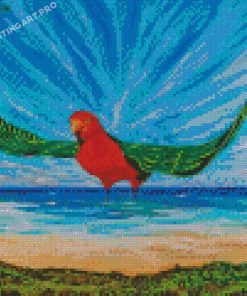 Australian King Parrot Diamond Paintings