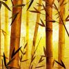 Bamboo Forest Trees Diamond Paintings