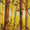 Bamboo Forest Trees Diamond Paintings