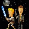 Beavis And Butt Head In Space Diamond Paintings