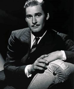 Black And White Errol Flynn Diamond Paintings