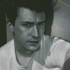 Black And White Joseph Mazzello Diamond Painting