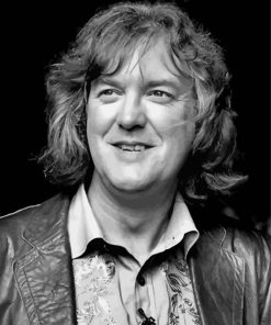 Black And White James May Diamond Painting