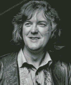 Black And White James May Diamond Painting