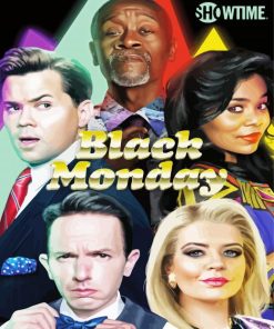 Black Monday Movie Poster Diamond Painting