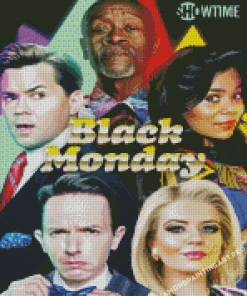 Black Monday Movie Poster Diamond Painting