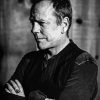 Black And White Actor Kiefer Sutherland Diamond Paintings