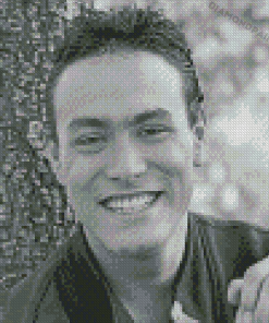 Black And White Brandon Lee Diamond Paintings