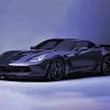 Black Corvette Diamond Paintings