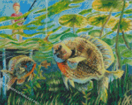 Bluegill Fish Diamond Painting