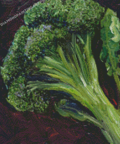 Broccoli Vegetable Art Diamond Painting