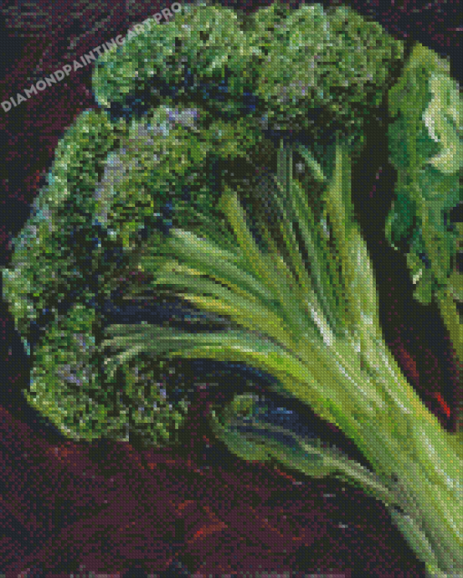 Broccoli Vegetable Art Diamond Painting