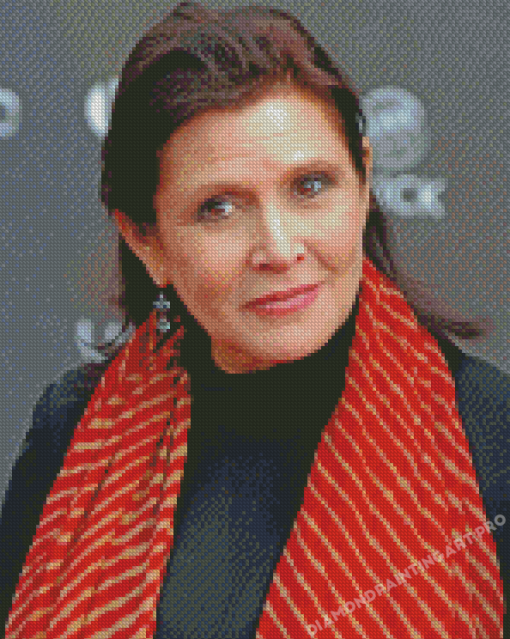 Carrie Fisher American Actress Diamond Paintings