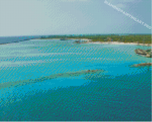 Castaway Cay Seascape Diamond Paintings