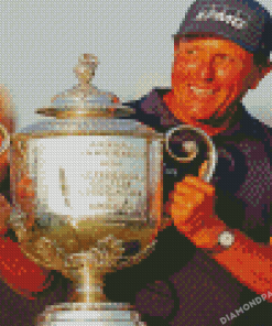 Champion Phil Mickelson Diamond Painting