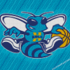 Charlotte Hornets Basketball Team Logo Art Diamond Painting