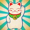 Chinese Lucky Cat Diamond Painting