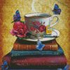 Coffee And Books Diamond Paintings