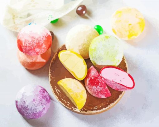 Colorful Mochi Diamond Paintings