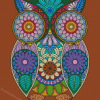 Colorful Mandala Owl Bird Diamond Paintings