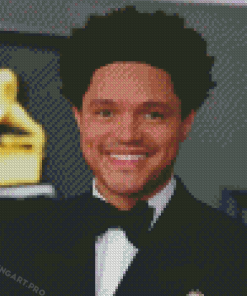 Comedian Trevor Noah Diamond Painting