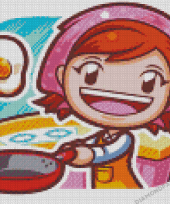 Cooking Mama Game Diamond Painting