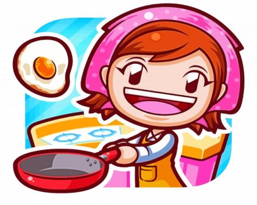 Cooking Mama Game Diamond Painting