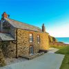 Cottage By The Sea Cornwall Diamond Painting