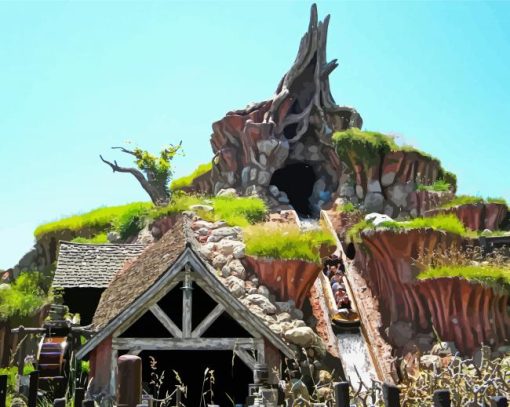 Critter Country Splash Mountain Disneyland Diamond Painting