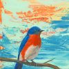 Eastern Bluebird Diamond Painting