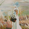 Flower Picking Diamond Painting