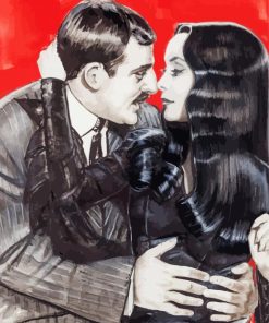 Gomez And Morticia Diamond Painting