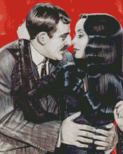 Gomez And Morticia Diamond Painting