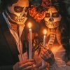 Halloween Wedding Diamond Paintings