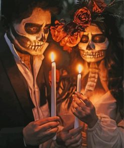 Halloween Wedding Diamond Paintings