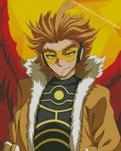 Hawks My Hero Academia Diamond Paintings