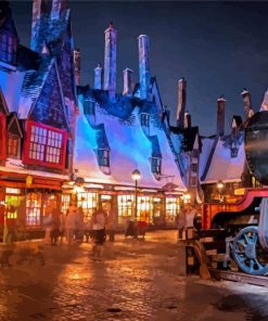 Hogsmeade Shops Diamond Painting