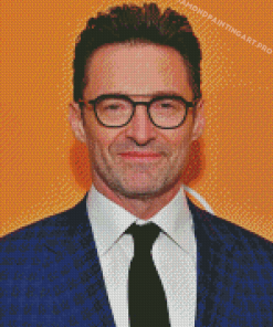 Hugh Jackman Diamond Painting