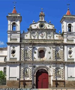 Iglesia Los Dolores Tegucigalpa Diamond Painting