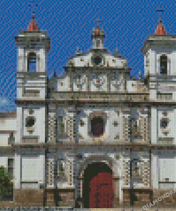 Iglesia Los Dolores Tegucigalpa Diamond Painting